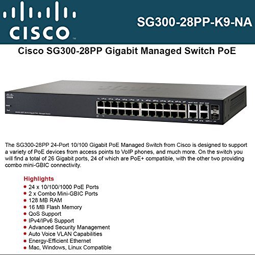 Amazon.co.jp: SG300-28PP-K9-NA by Cisco : パソコン・周辺機器